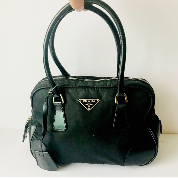 Prada Handbags - Prada Black Leather Mini Bag